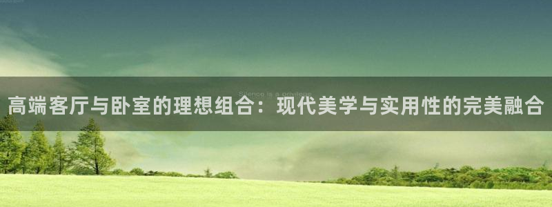 先锋娱乐大厅斗牛：高端客厅与卧室的理想组合：现代美学与实用性